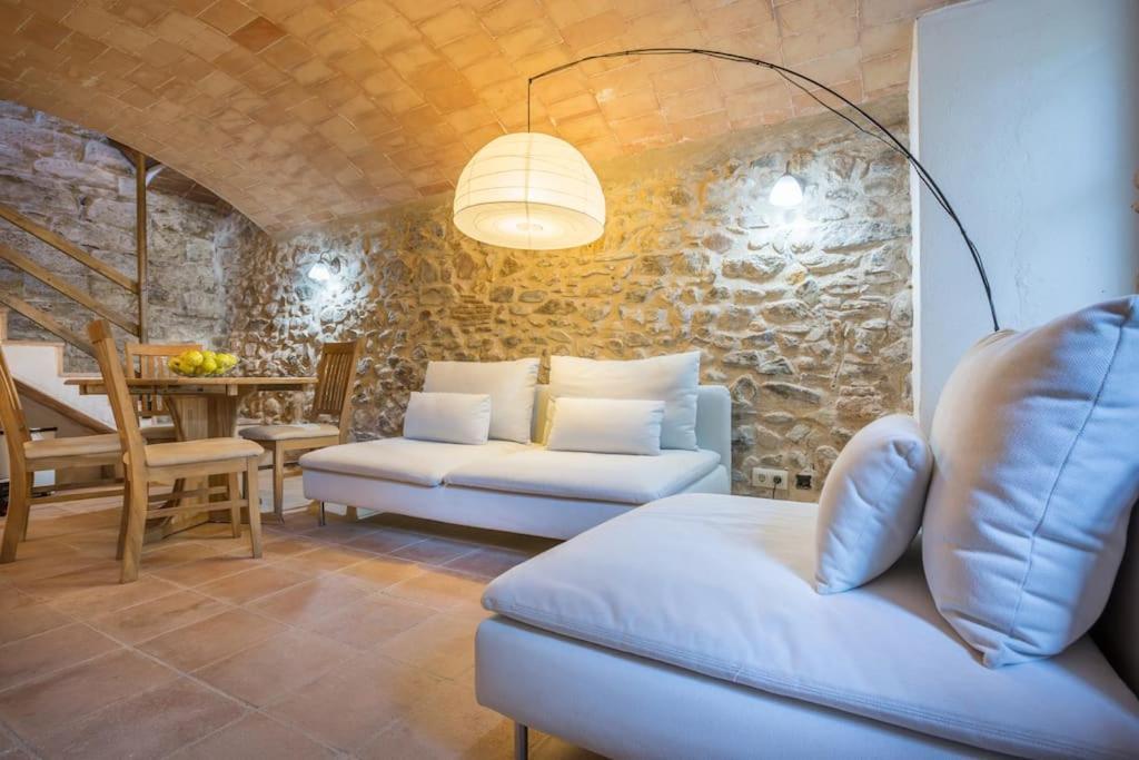 'La Petita' Cruilles Costa Brava Chic Welcoming Cottage Medieval Village Exteriör bild